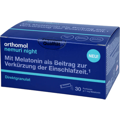 ORTHOMOL nemuri night Direktgranulat 30 St