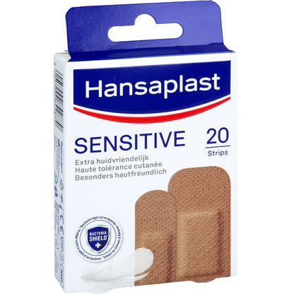 HANSAPLAST Sensitive Pflasterstrips hautton medium 20 St