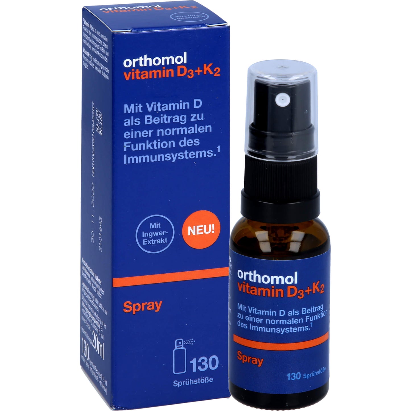 ORTHOMOL Vitamin D3+K2 Spray 20 ml