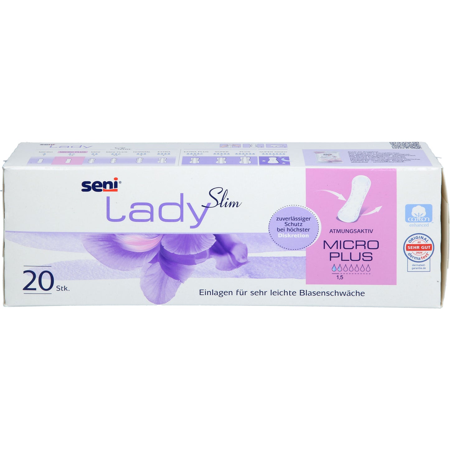 SENI Lady Slim Inkontinenzeinlage micro plus 20 St