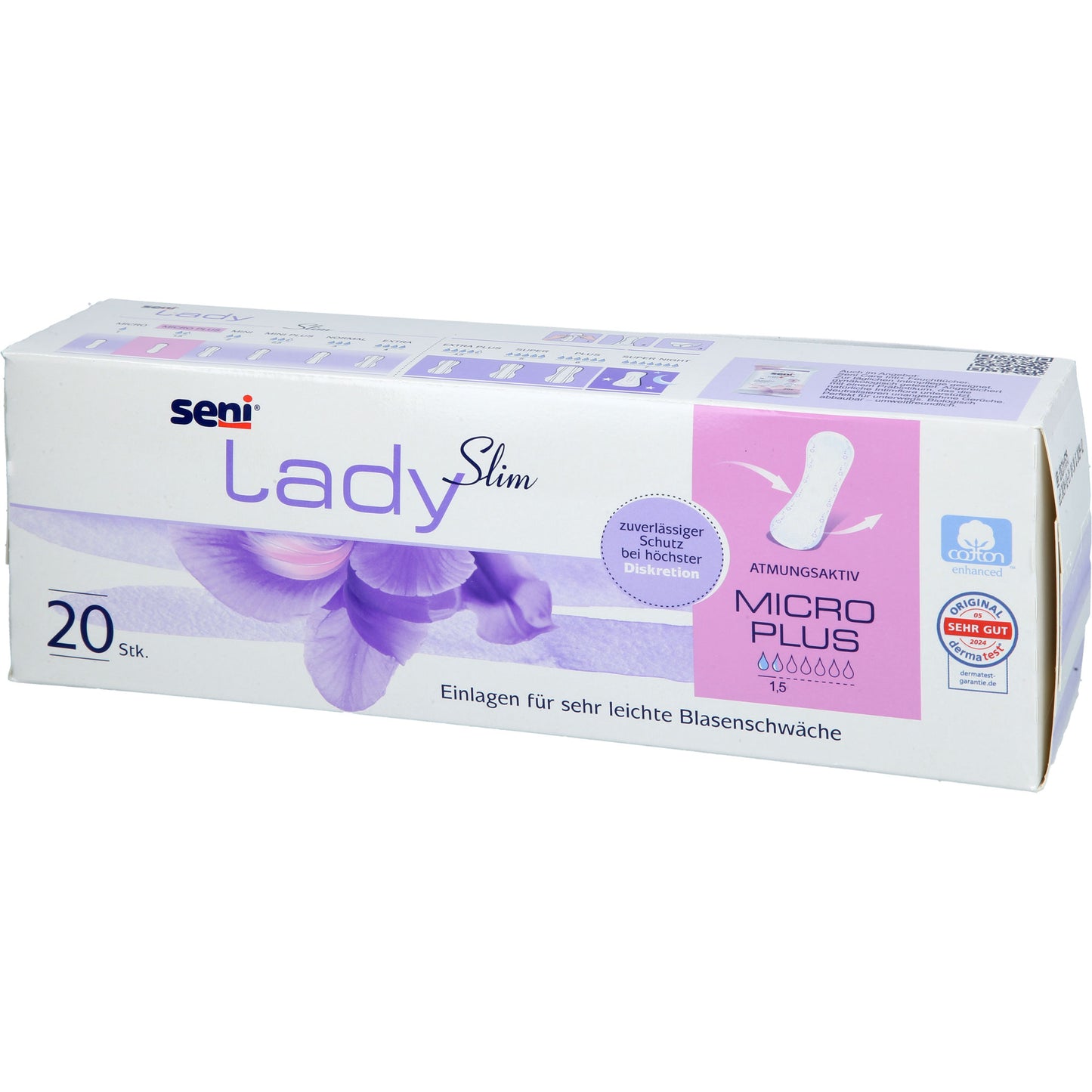 SENI Lady Slim Inkontinenzeinlage micro plus 20 St