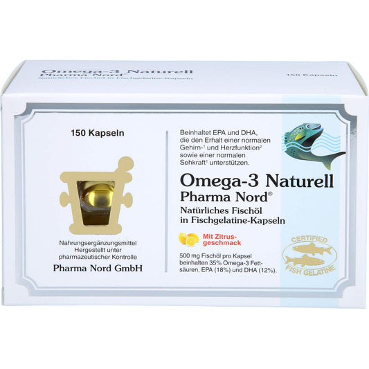 OMEGA-3 NATURELL Kapseln 150 St