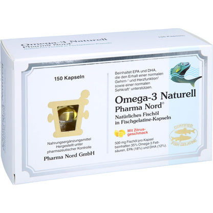 OMEGA-3 NATURELL Kapseln 150 St