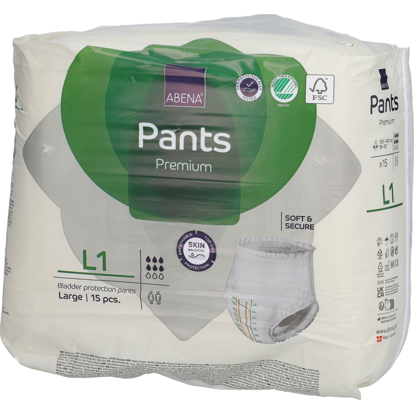 ABENA Pants Premium L1 15 St