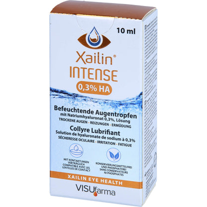 XAILIN Intense 0,3% HA Augentropfen 10 ml