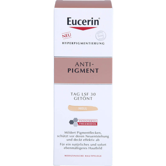 Eucerin Anti-Pigment Tag LSF30 getönt hell 50 ML