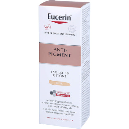 Eucerin Anti-Pigment Tag LSF30 getönt hell 50 ML