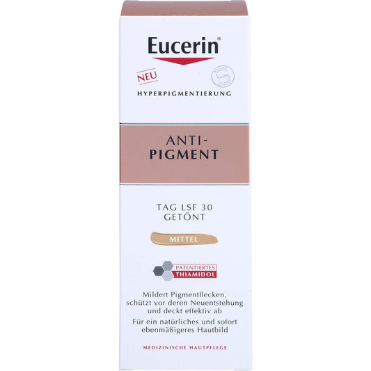 Eucerin Anti-Pigment Tag LSF30 getönt mittel 50 ML