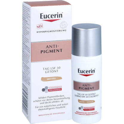Eucerin Anti-Pigment Tag LSF30 getönt mittel 50 ML