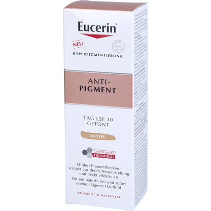 Eucerin Anti-Pigment Tag LSF30 getönt mittel 50 ML