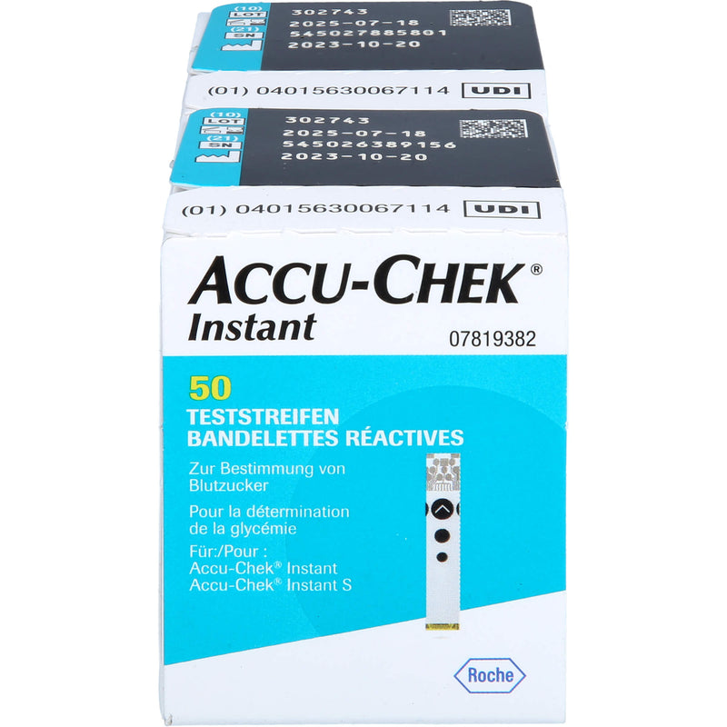 ACCU CHEK INSTANT TESTSTRE 2X50 St