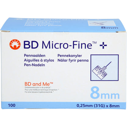BD MICRO-FINE+ Pen-Nadeln 0,25x8 mm 31 G 100 St