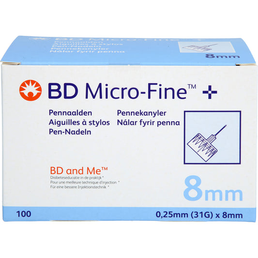 BD MICRO-FINE+ Pen-Nadeln 0,25x8 mm 31 G 100 St