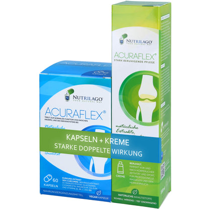 ACURAFLEX Komplett 60 Kaps.+100 ml Creme Nutrilago 1 St