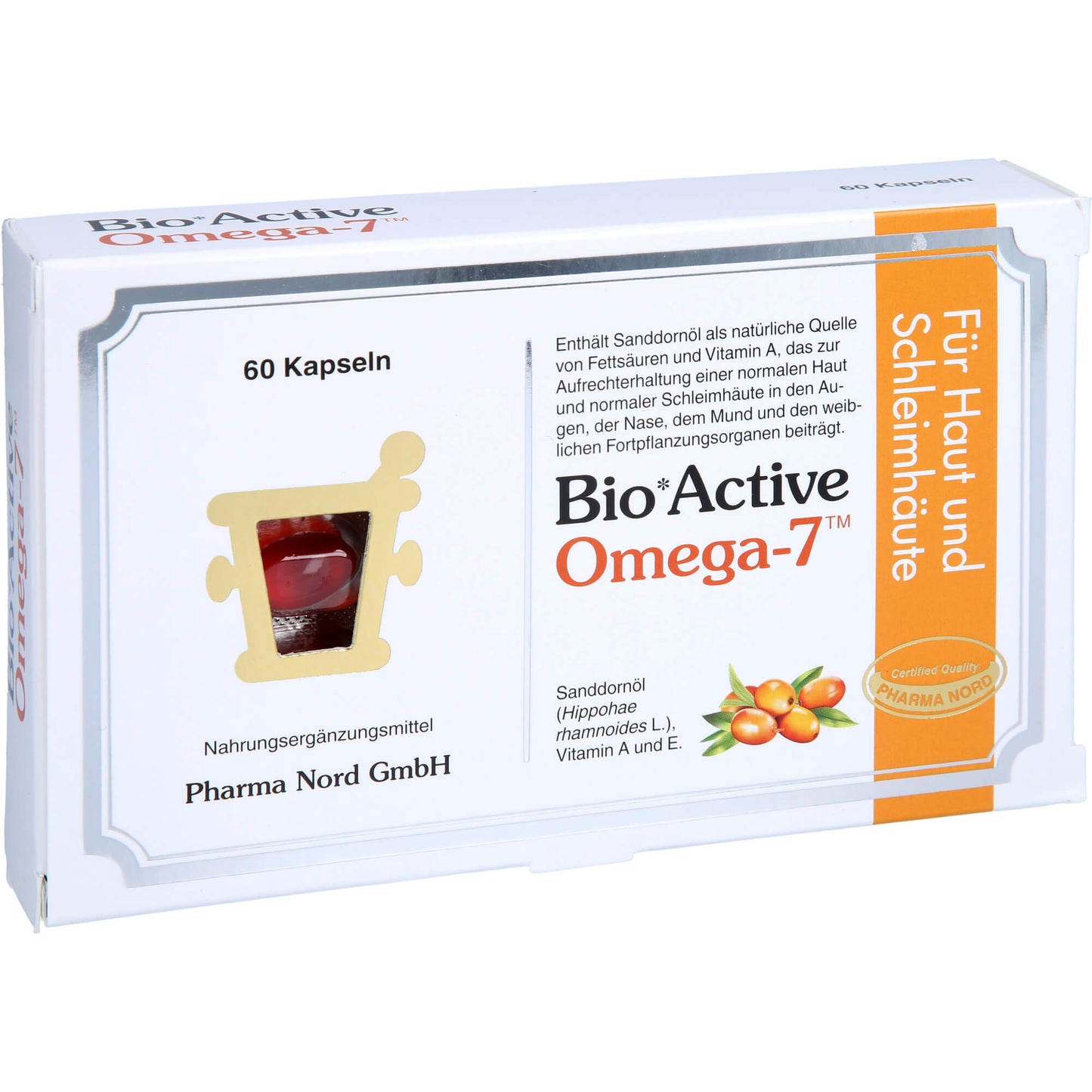 BIO ACTIVE Omega-7 Kapseln 60 St