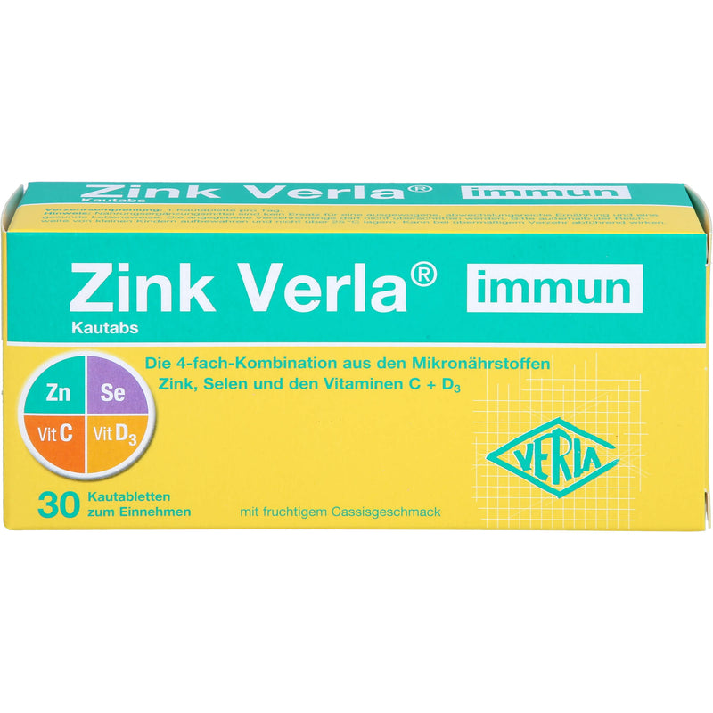 ZINK VERLA IMMUN KAUTABS 30 St