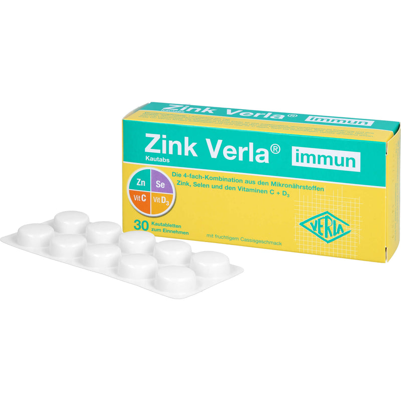 ZINK VERLA IMMUN KAUTABS 30 St