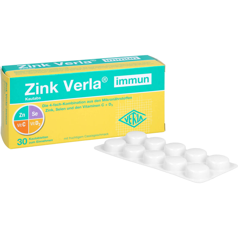 ZINK VERLA IMMUN KAUTABS 30 St