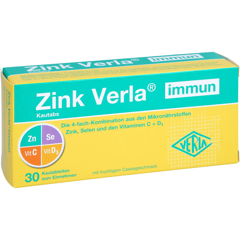 ZINK VERLA IMMUN KAUTABS 30 St