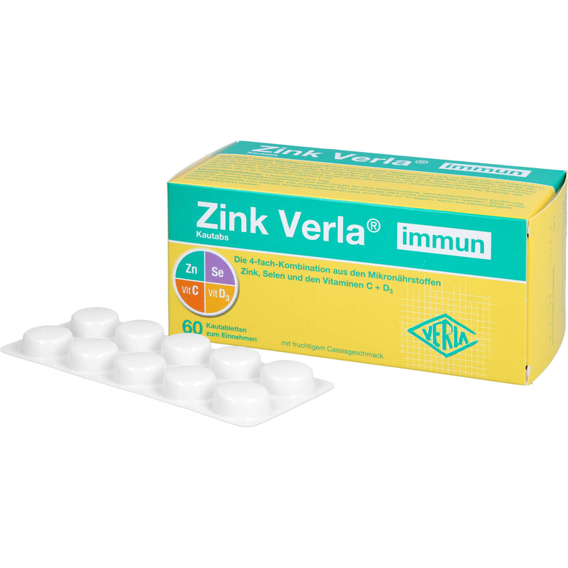 ZINK VERLA IMMUN KAUTABS 60 St