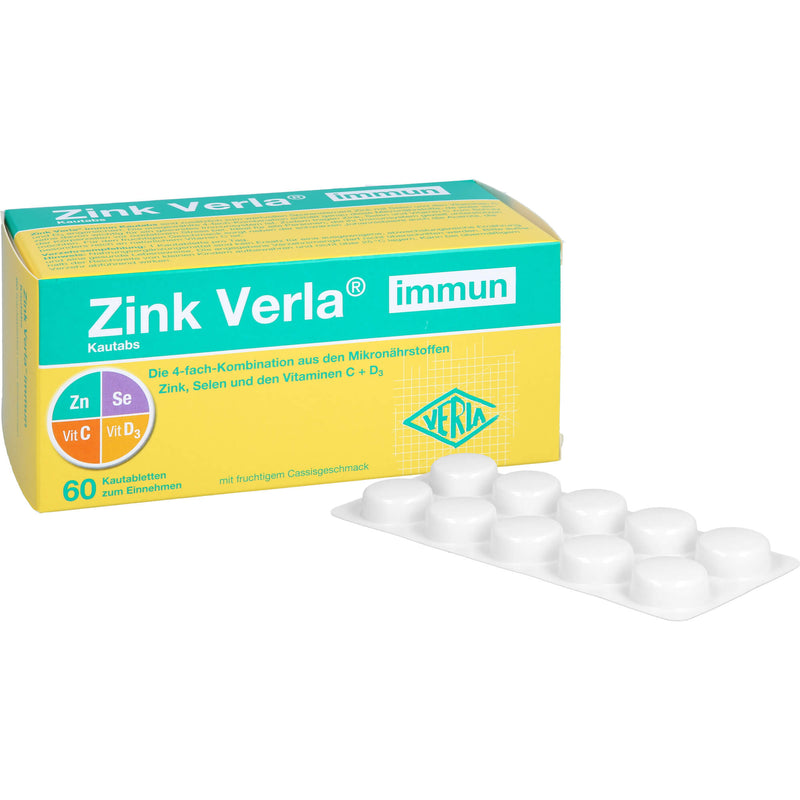 ZINK VERLA IMMUN KAUTABS 60 St