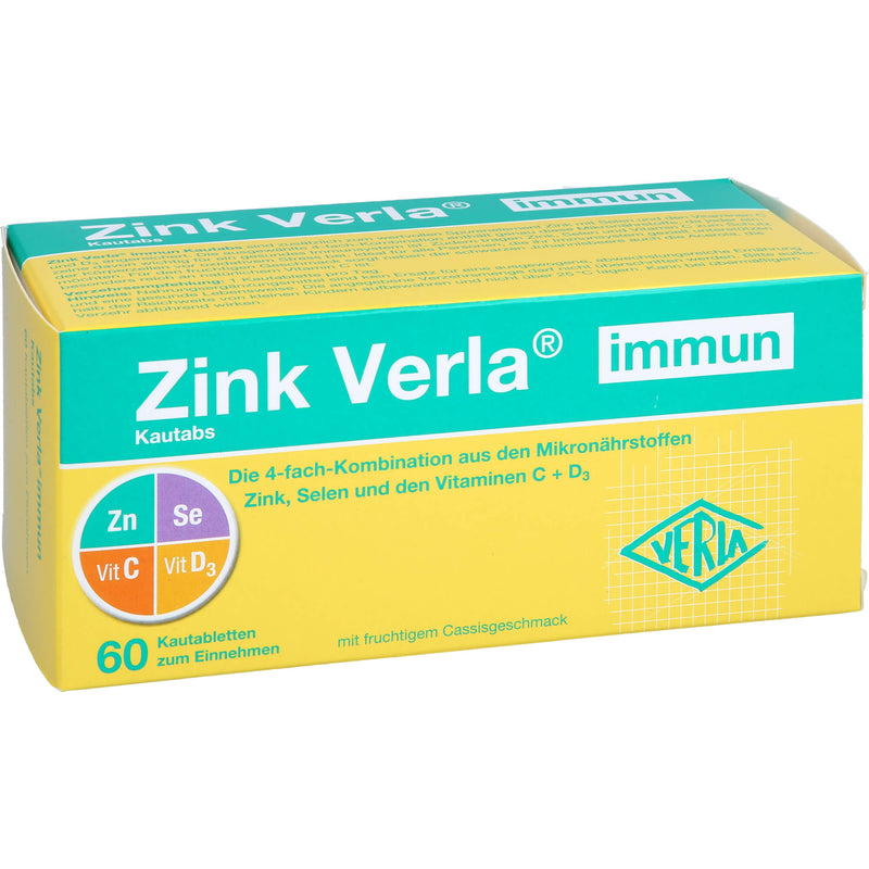 ZINK VERLA IMMUN KAUTABS 60 St