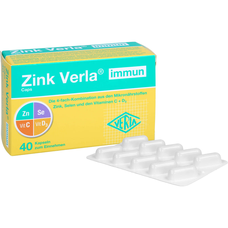 ZINK VERLA IMMUN CAPS 40 St