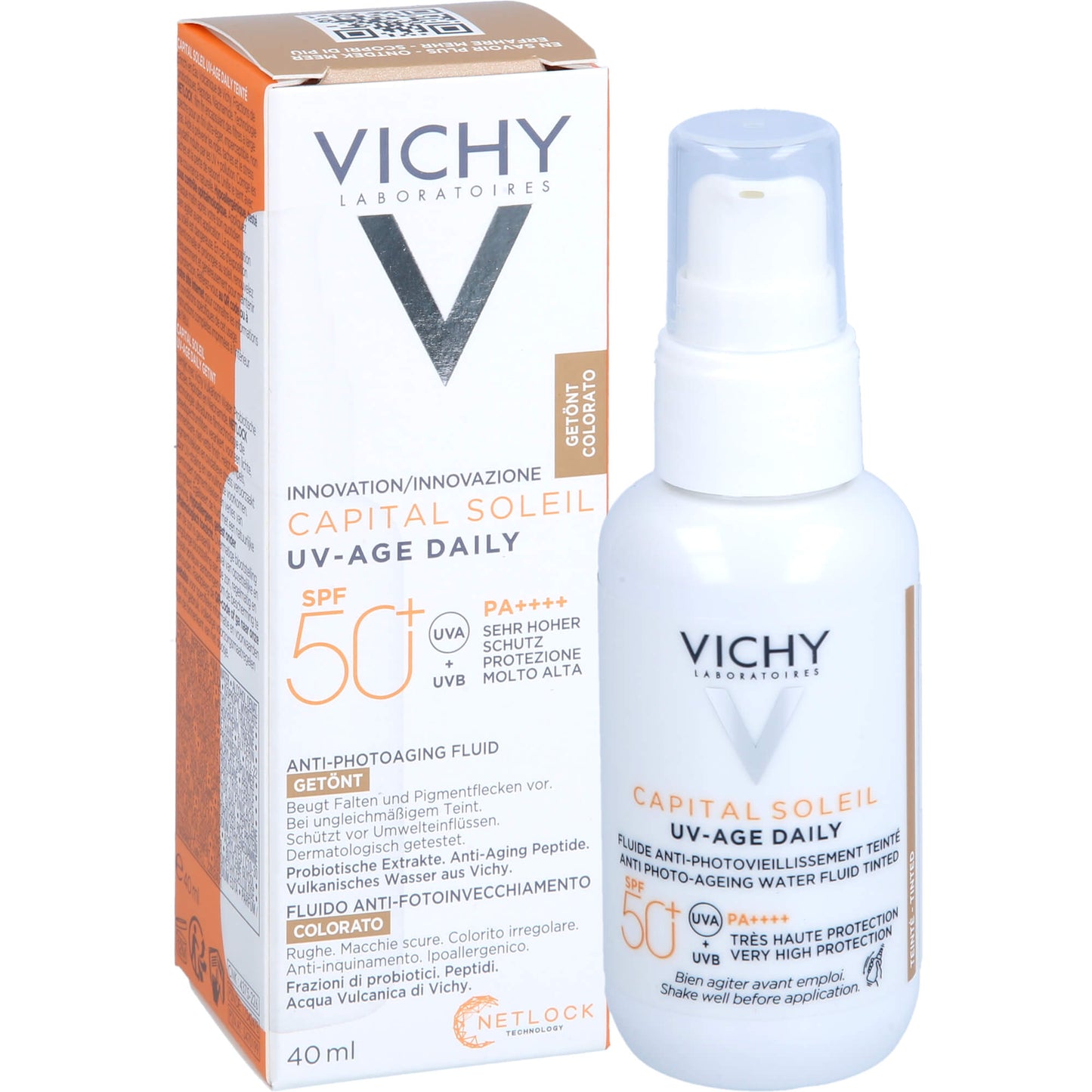 Vichy Capital Soleil UV-Age LSF 50+ getönt 40 ML
