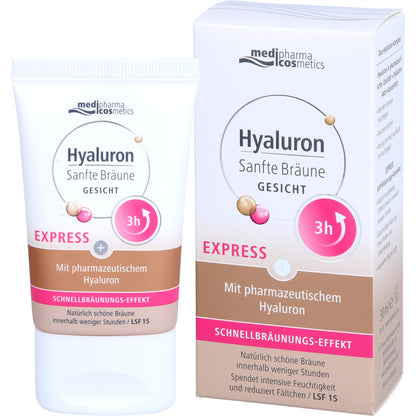 HYALURON SANFTE Bräune Express Gesicht Creme 30 ml