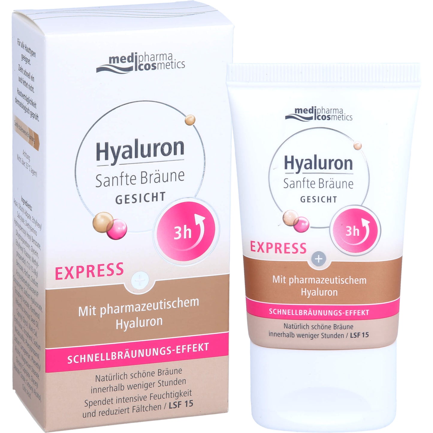 HYALURON SANFTE Bräune Express Gesicht Creme 30 ml