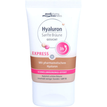 HYALURON SANFTE Bräune Express Gesicht Creme 30 ml