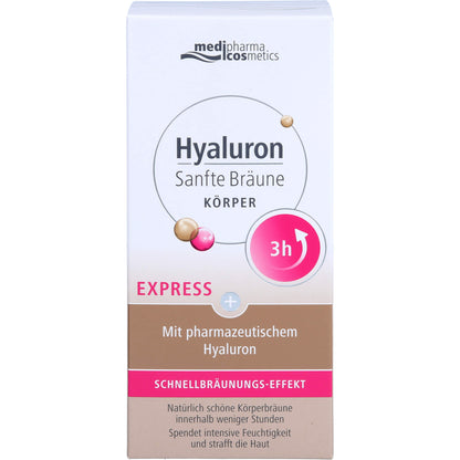 HYALURON SANFTE Bräune Express Körper Creme 150 ml