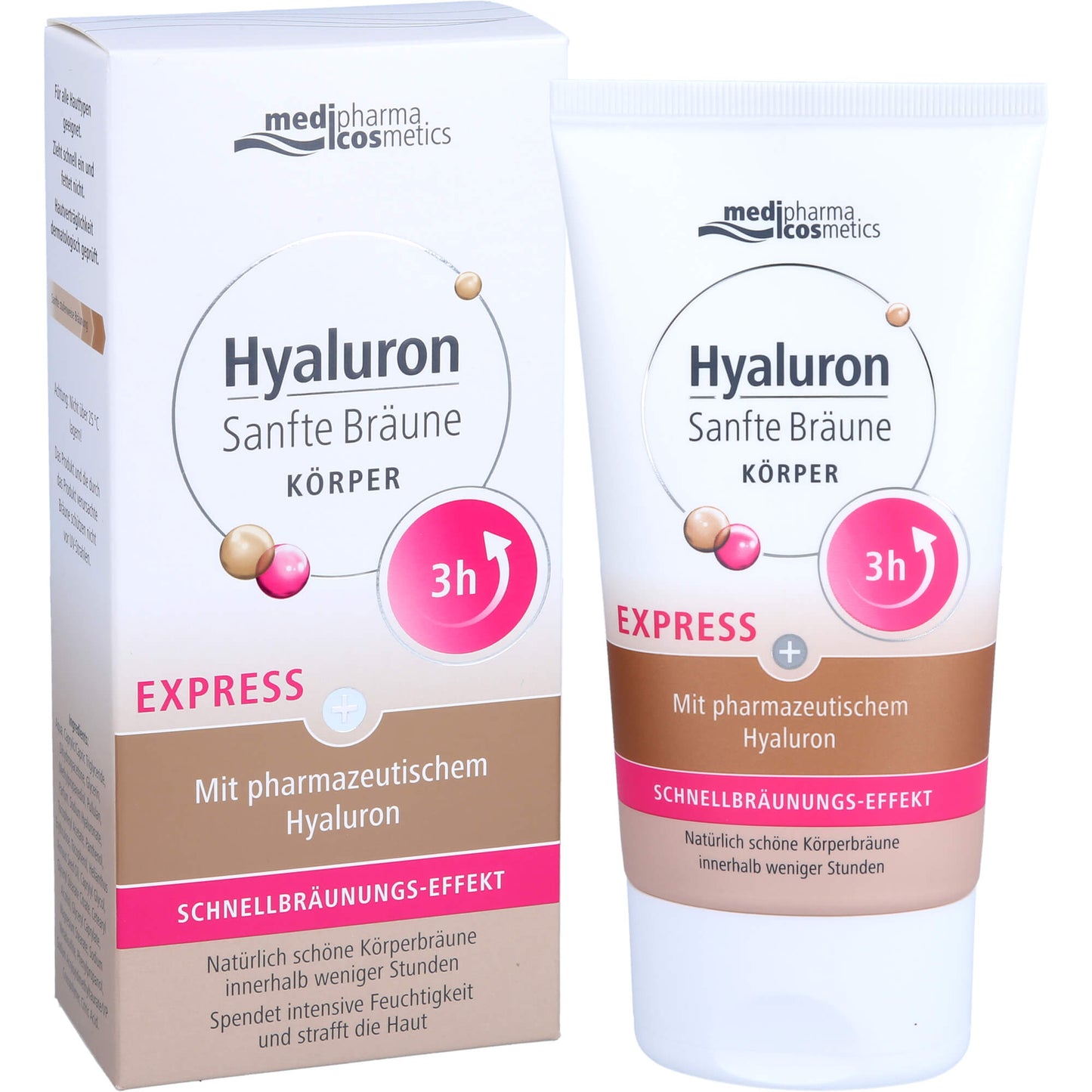 HYALURON SANFTE Bräune Express Körper Creme 150 ml