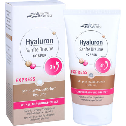 HYALURON SANFTE Bräune Express Körper Creme 150 ml
