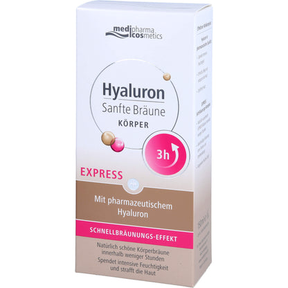 HYALURON SANFTE Bräune Express Körper Creme 150 ml