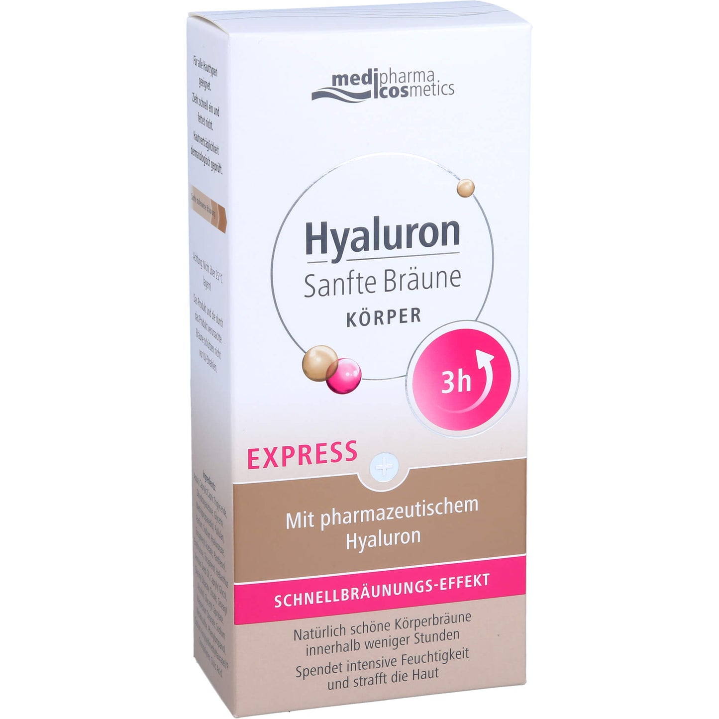 HYALURON SANFTE Bräune Express Körper Creme 150 ml