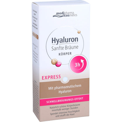 HYALURON SANFTE Bräune Express Körper Creme 150 ml