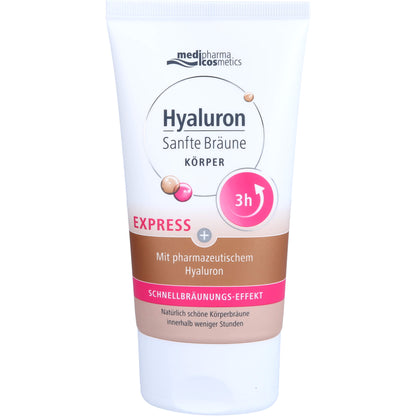 HYALURON SANFTE Bräune Express Körper Creme 150 ml