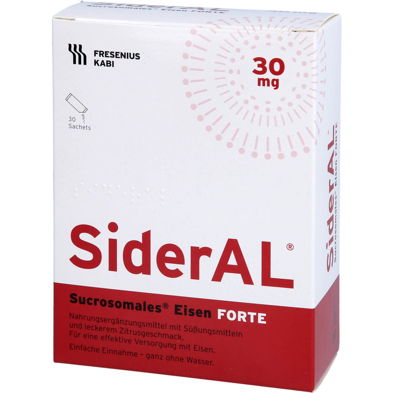 SIDERAL EISEN FORTE 30MG Z 30 St