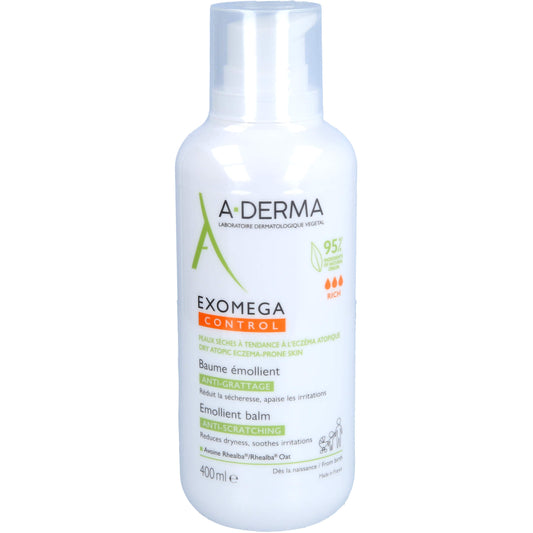 A-DERMA EXOMEGA CONTROL BALSAM RÜCKFETTEND 400 ML