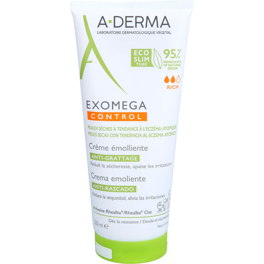 A-DERMA EXOMEGA CONTROL CREME RÜCKFETTEND 200 ML