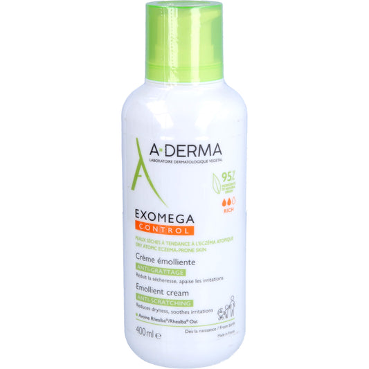 A-DERMA EXOMEGA CONTROL CREME RÜCKFETTEND 400 ML