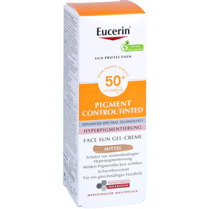 Eucerin Sun Fluid Pigment Control LSF50+ Mittel 50 ML