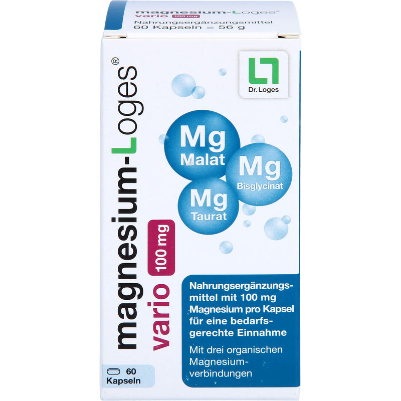 MAGNESIUM LOGES VAR 100MG 60 St