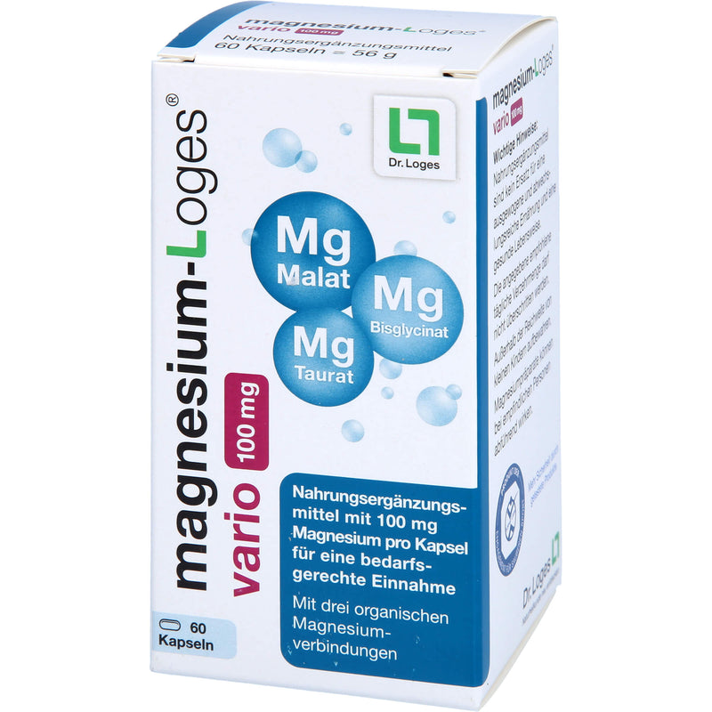 MAGNESIUM LOGES VAR 100MG 60 St