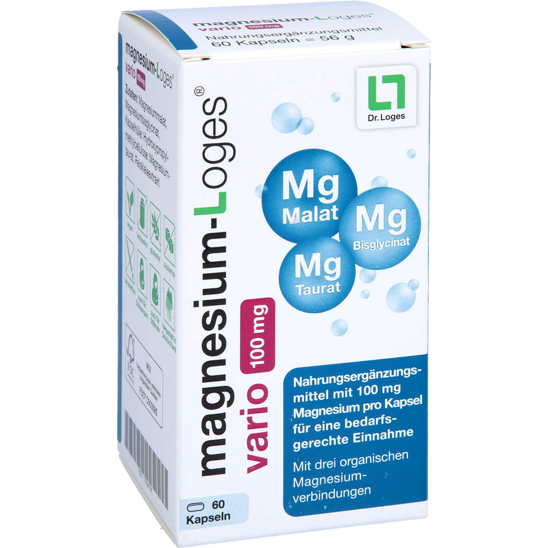 MAGNESIUM LOGES VAR 100MG 60 St