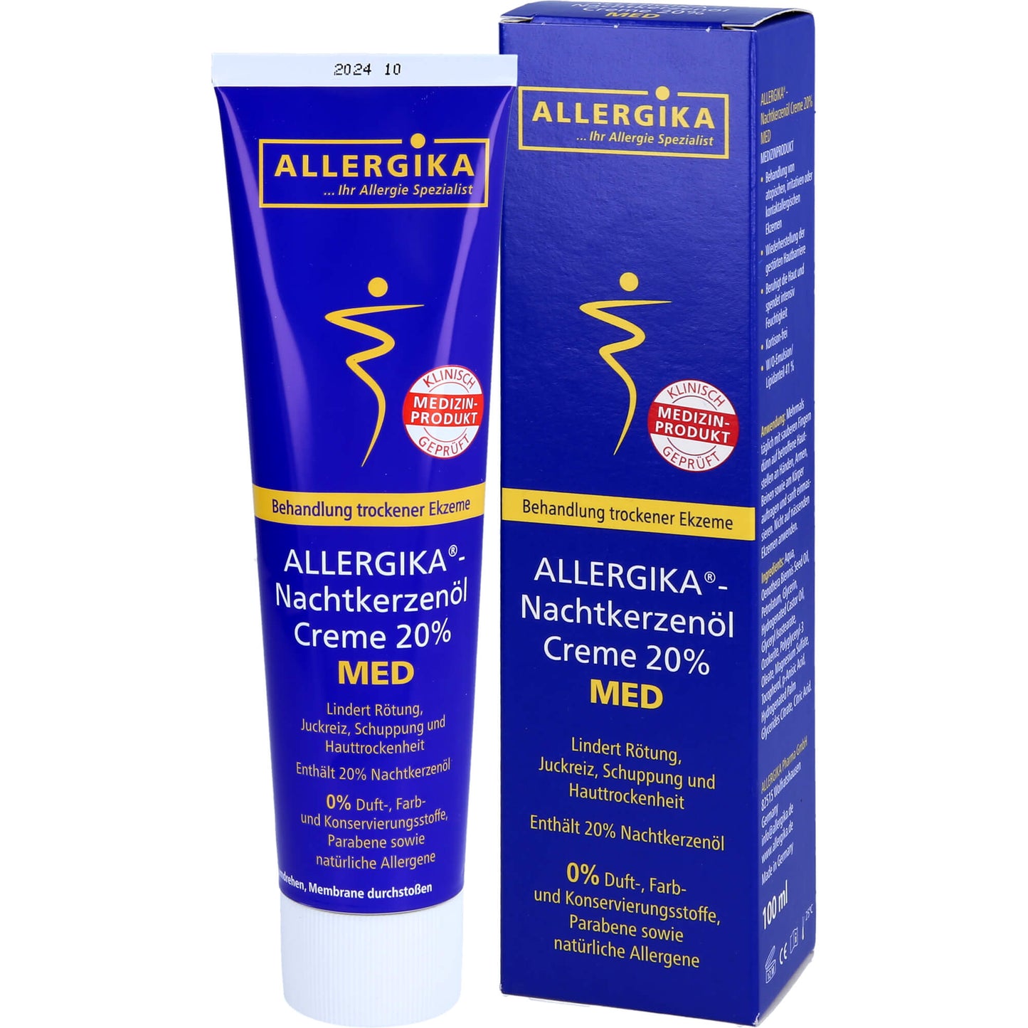 ALLERGIKA Nachtkerzenöl Creme 20% MED 100 ml