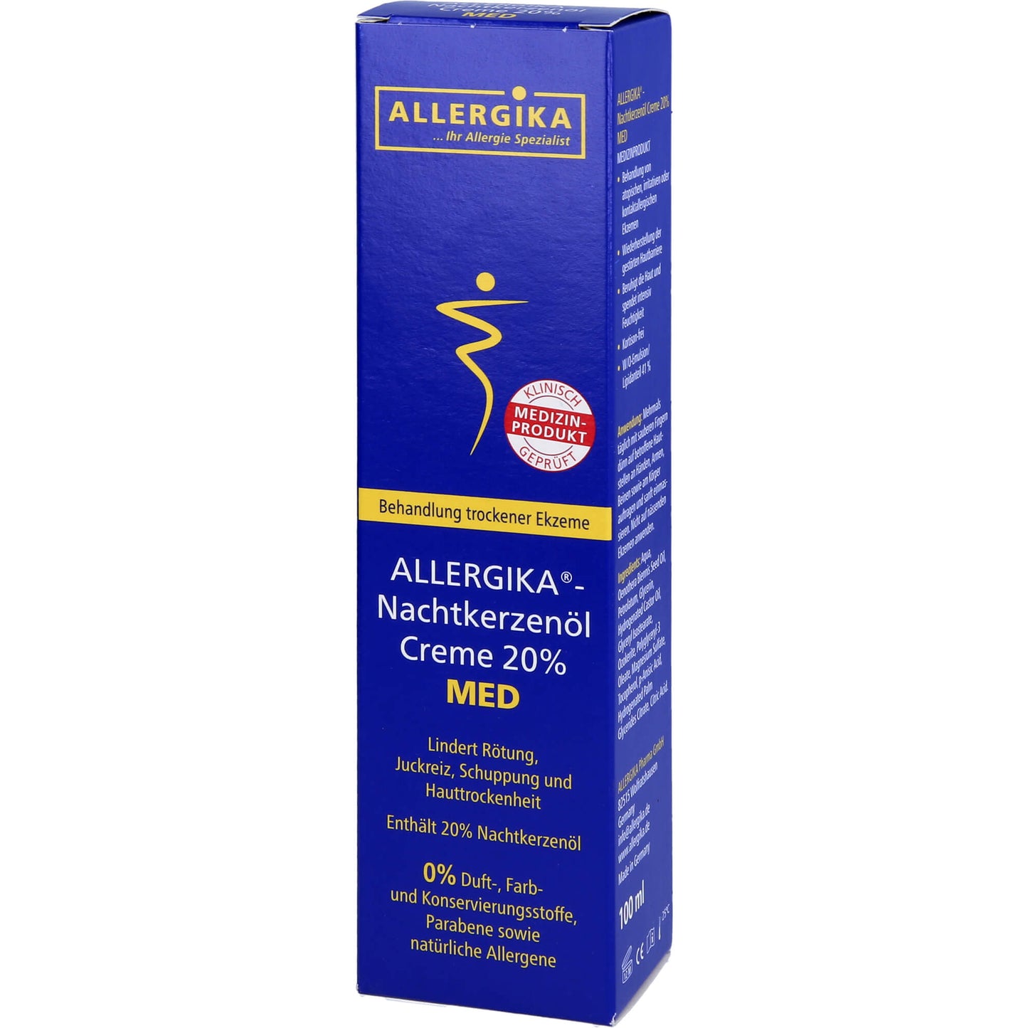 ALLERGIKA Nachtkerzenöl Creme 20% MED 100 ml