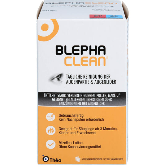 BLEPHACLEAN Kompressen sterile 50 St