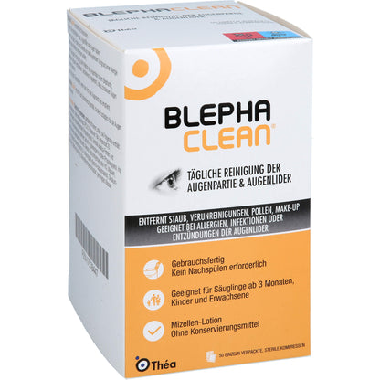 BLEPHACLEAN Kompressen sterile 50 St